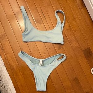 Whitefox light blue bikini